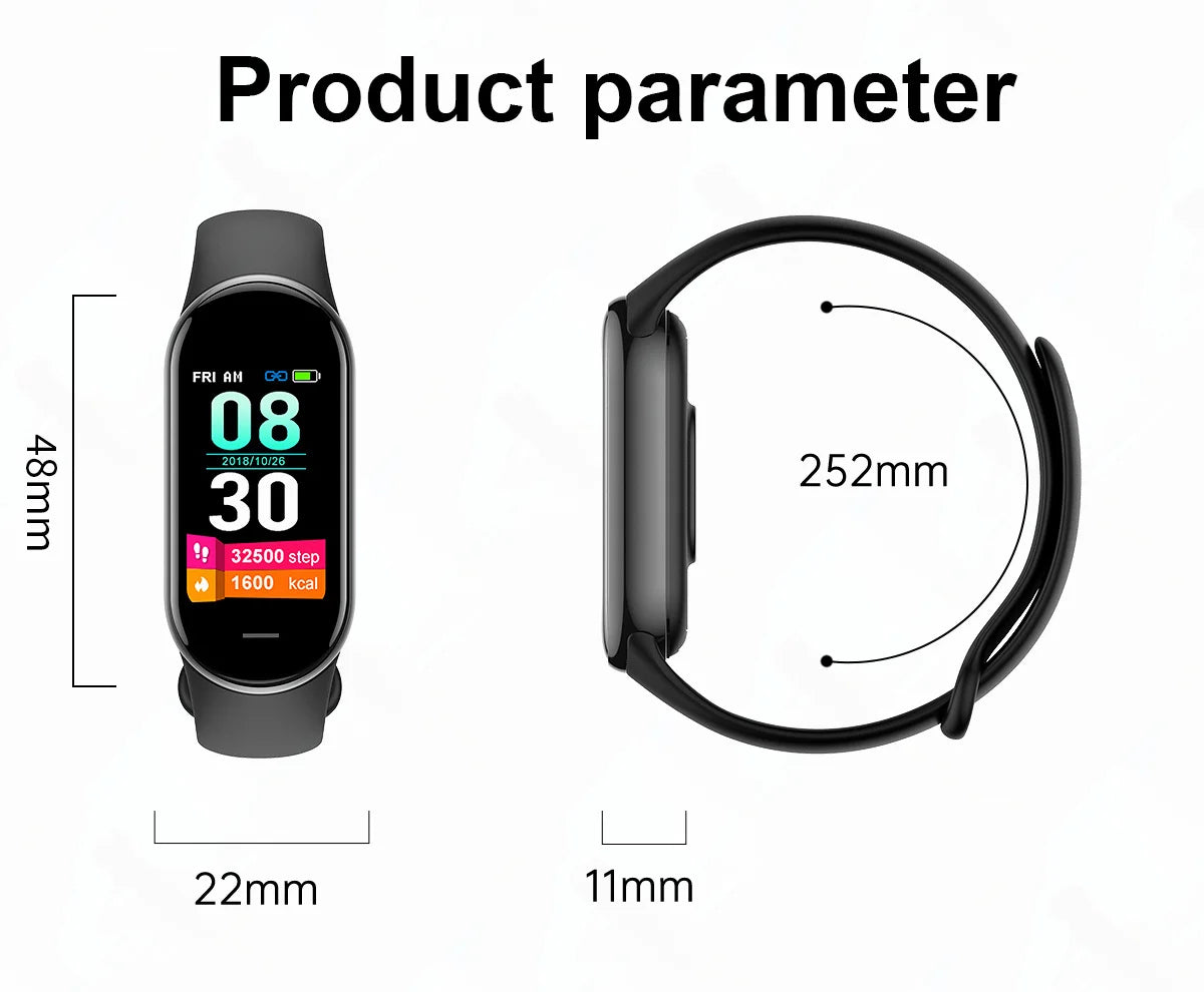 2024 New M8 Smart Watch Women Men for Android Ios Phone Ip68 Waterproof Watches Fitness Sports Bluetooth Smartwatch Boys Girls