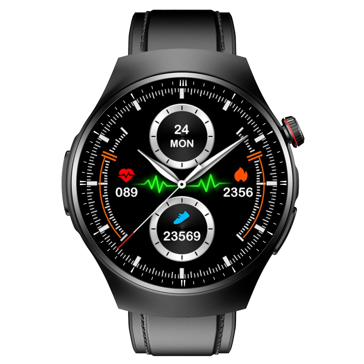 Smart Watch 2024 Bluetooth Call Health Data Monitor Activity Tracker Compatible With Android Apple Smartwatch For Men And Women