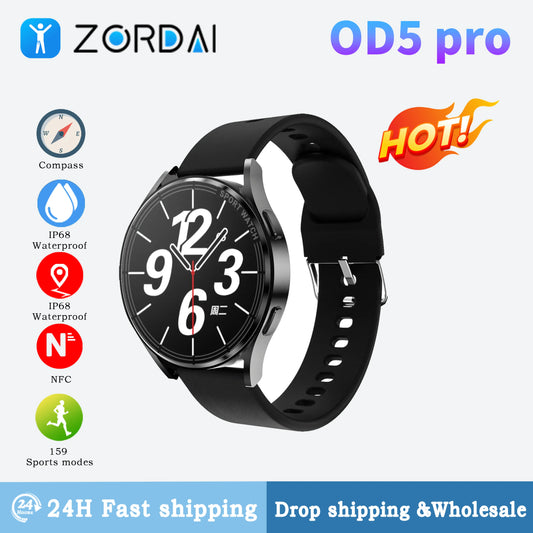 ZORDAI OD5 Pro Smart Watches for Men Women 2024 1.46” Ultra HD Display Waterproof Smartwatch With Bluetooth Calls Fitness Watch