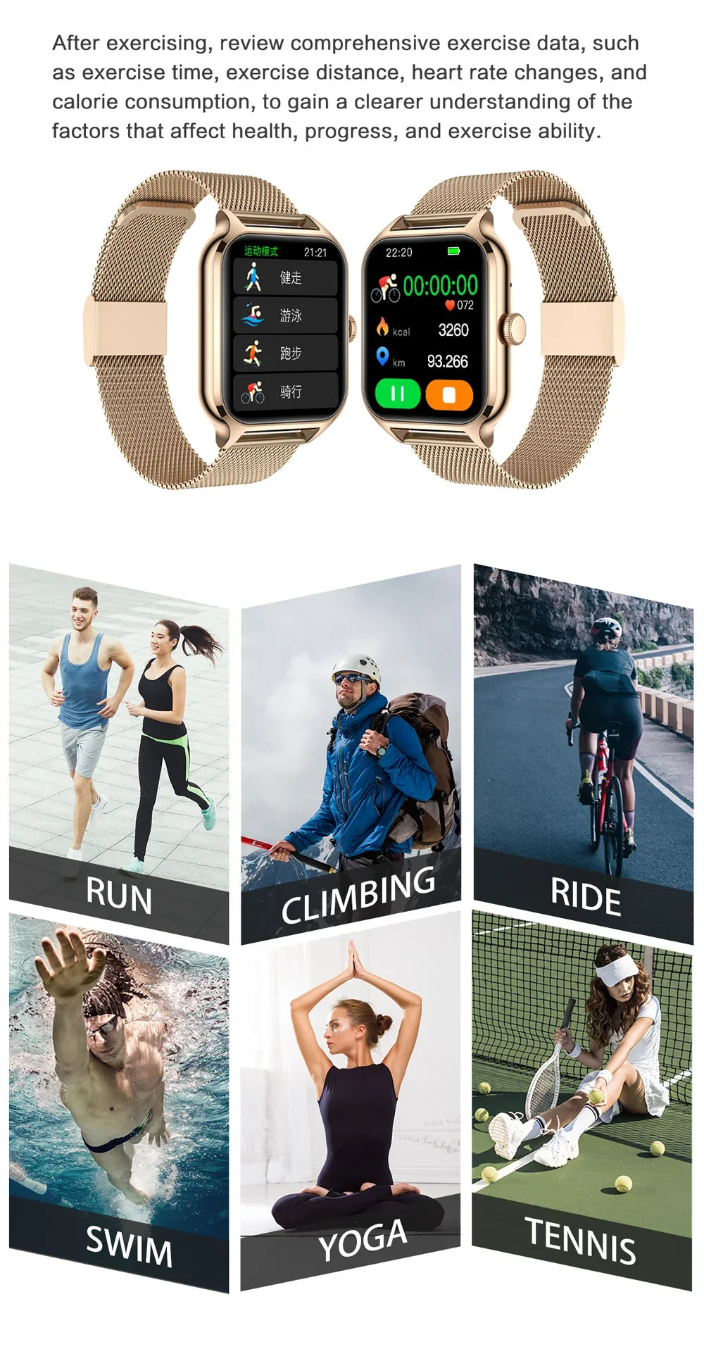 2024 New Smartwatch Custom Dial Answer Call Calorie Tracking Heart Rate Blood Oxygen Monitoring Waterproof Smart Watch Men Women