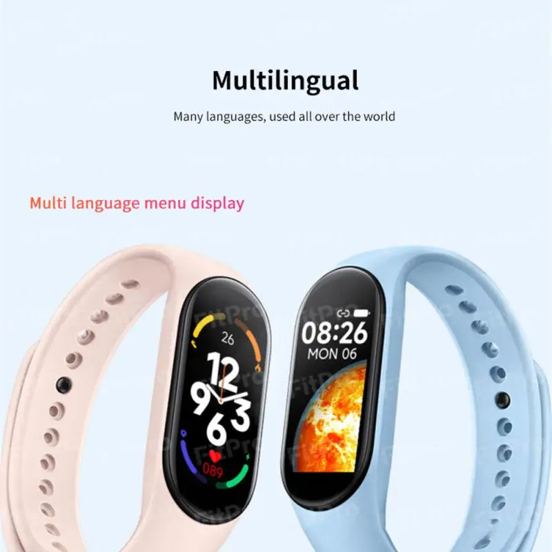 Smart Watch Smartband Heart Rate Blood Pressure Monitor Smartwatch Fitness Tracker Waterproof Sport Bracelet For Men Women