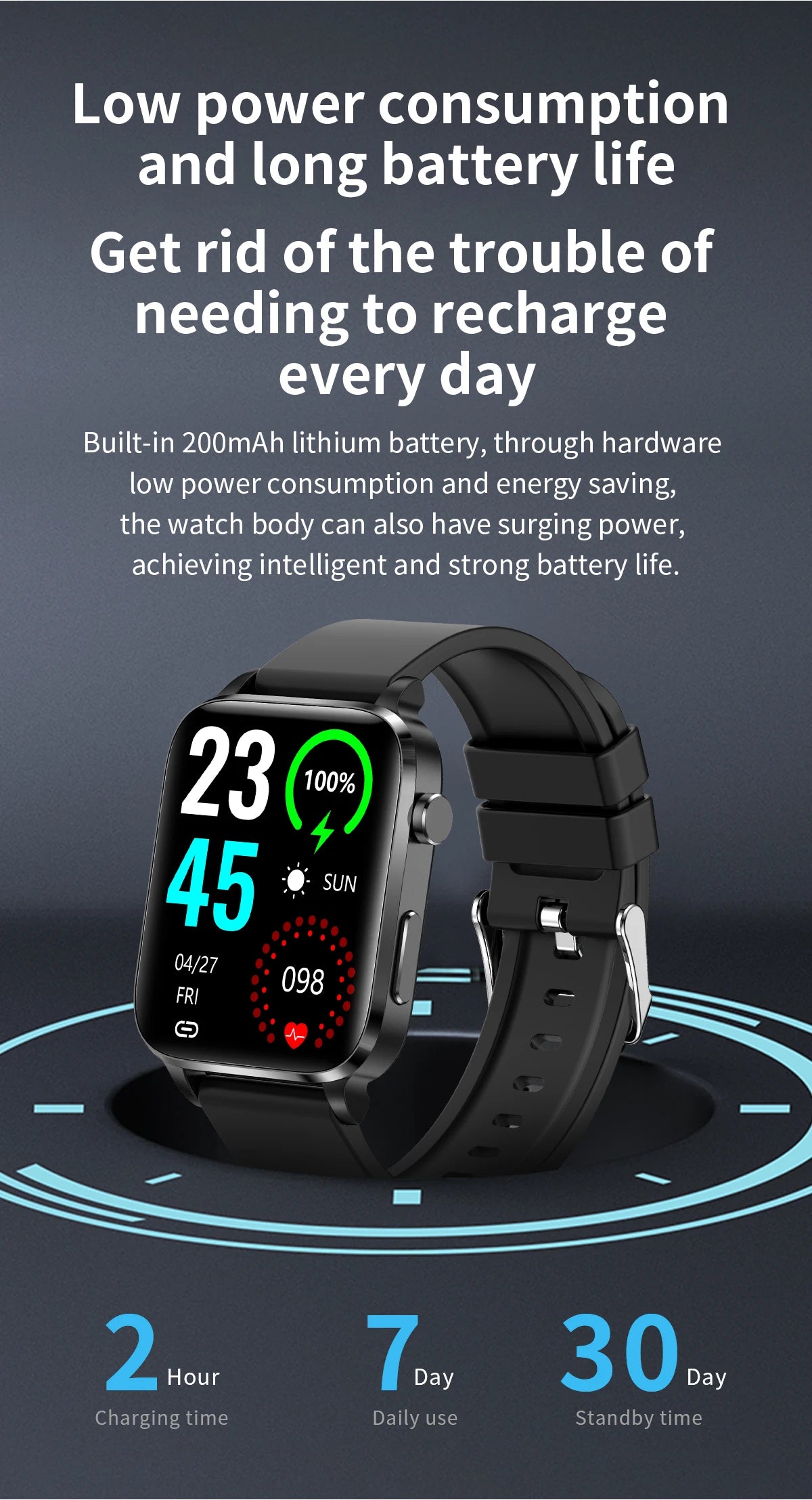 Blood Sugar Smart Watch Men Sangao Laser Treat Health Heart Rate Blood Pressure Sport Smartwatch Women Health Monitoring Watches