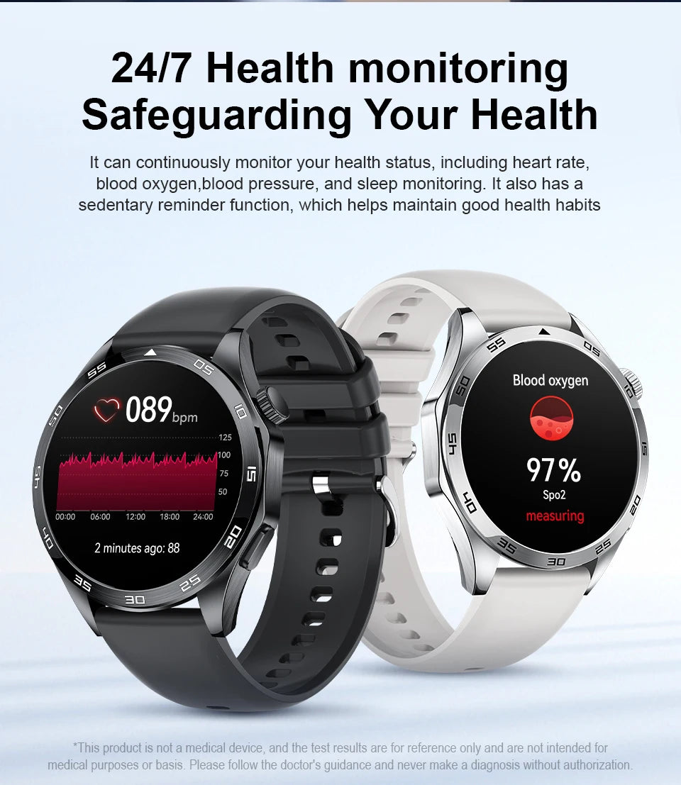 LIGE GT4 Pro Smart Watch Men ECG Health Monitoring Bluetooth Call Sports Fitness Tracker Music Smartwatch 2024 For Android IOS