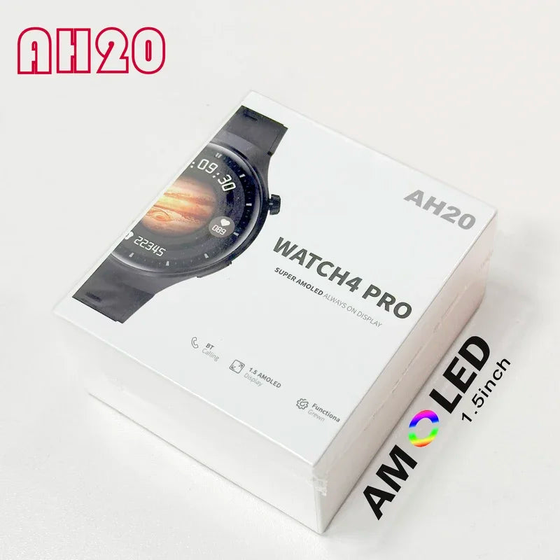 New AH20 Watches Fashion Smart Watch Women Man 2024 Watch AH 20 Round Smartwatches for Women Men Digital Watch