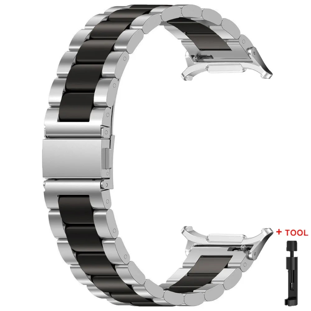 Metal Stainless Steel Strap for Samsung Galaxy Watch Ultra Business and Leisure Wristband for Galaxy Watch 7 Ultra 47mm Bracelet