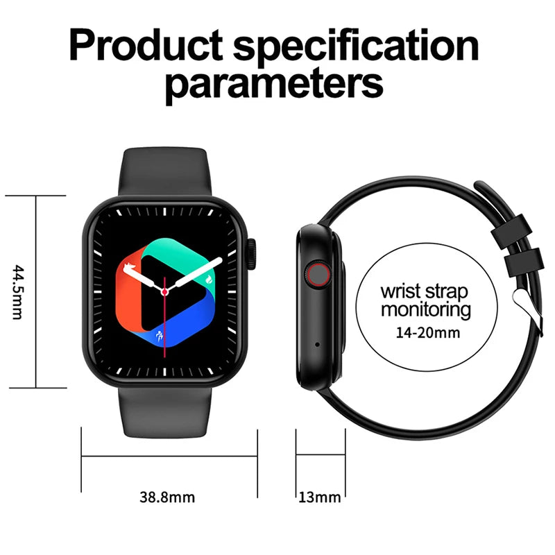 For Xiaomi Huawei NFC ECG+PPG 1.81 inch Bluetooth Call Smartwatch Men Support 120 Sport Women Rotary keys Smart Watch 2024 New