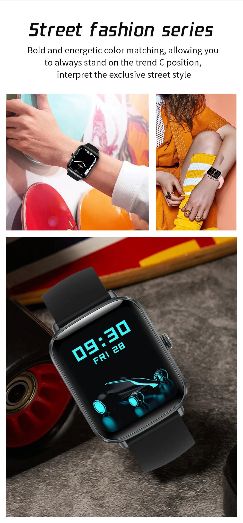 2024 LIGE Smart Watch For Woman Heart Rate Monitoring Men Sport Watches IP68 Waterproof Women Smartwatch Reloj Inteligente Mujer