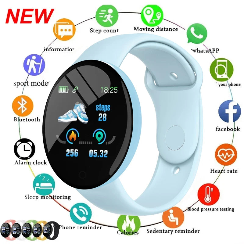 Smart Watch Men Digital Waterproof Smartwatch Women Heart Rate Monitor Fitness Tracker Watch Sport For Android IOS Reloj Mujer