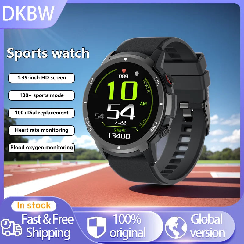 2024 Sports Smartwatch Fitness Tracker Multifunction Bluetooth Call 4 Buttons Waterproof Men Smart Watch Women