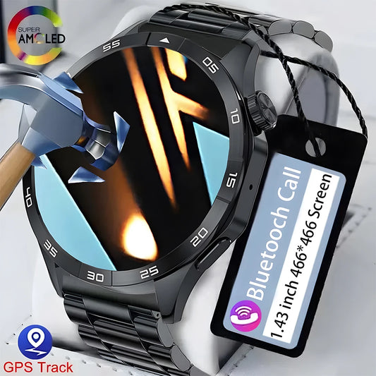 2024 New Original for Huawei Watch GT4 Smart Watch Men Sports Fitness Tracker 100+ Modes AMOLED Screen Bluetooth Call smartwatch