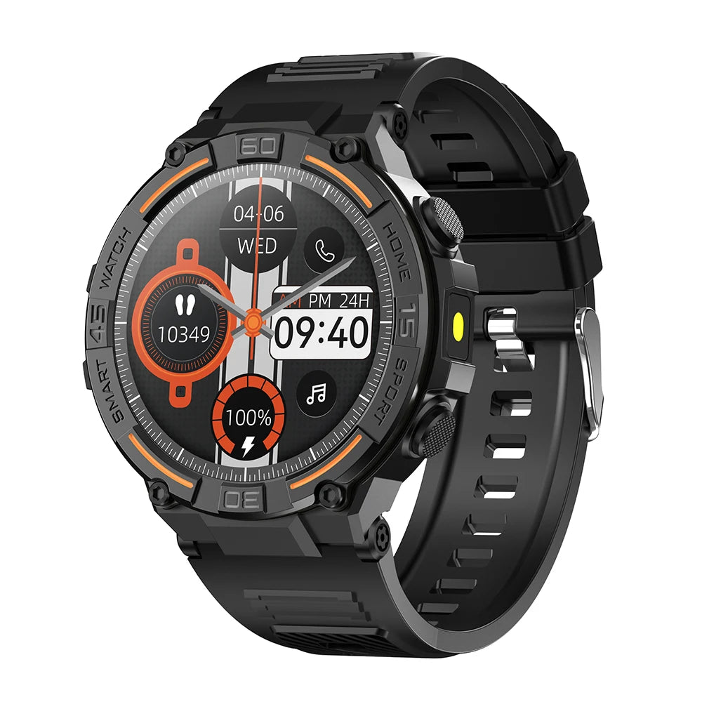 Smart Watch Men Bluetooth Call IP67 Waterproof Outdoor Sports Fitness Heart Rate Blood Oxygen Sleep Monitoring Smartwatch 2024