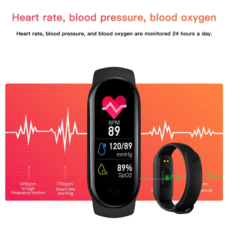 Kids Smartwatch Children Sports Fitness Watches For Boys Girls Waterproof Heart Rate Monitor Clock Child Smart Watch For Xiaomi