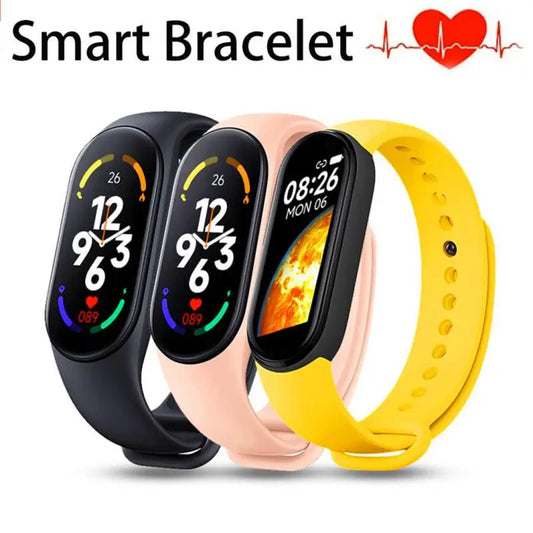 M8 Smart Watch Smartband Heart Rate Smartwatch Fitness Tracker Blood Pressure Sport Bracelet For Mi Band 8 Multiple Sports Modes