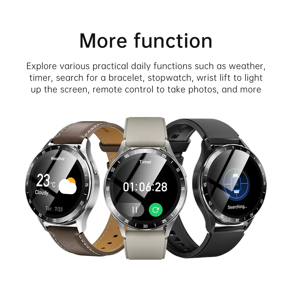 2024 New NFC Smart Watch TWS 2-in-1 Bluetooth Earphones Bluetooth Call Outdoor Sports Track Tracking Men and Women Smartwatches