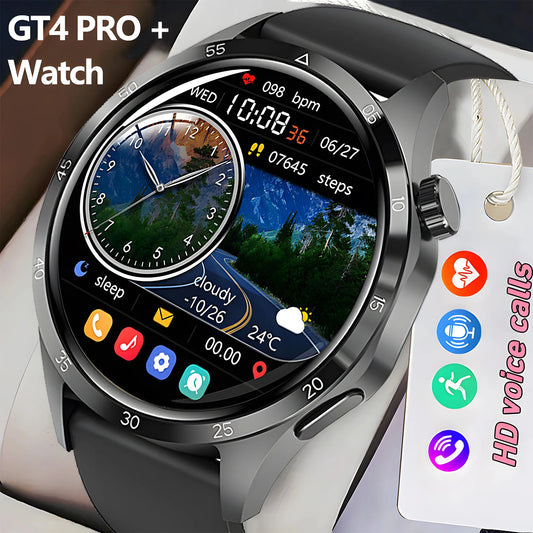 2024 New for Huawei GT4 Pro Smart Watch Men Watch 4 AMOLED Screen Heart Rate NFC Blood Sugar Bluetooth Call Original Smartwatchs