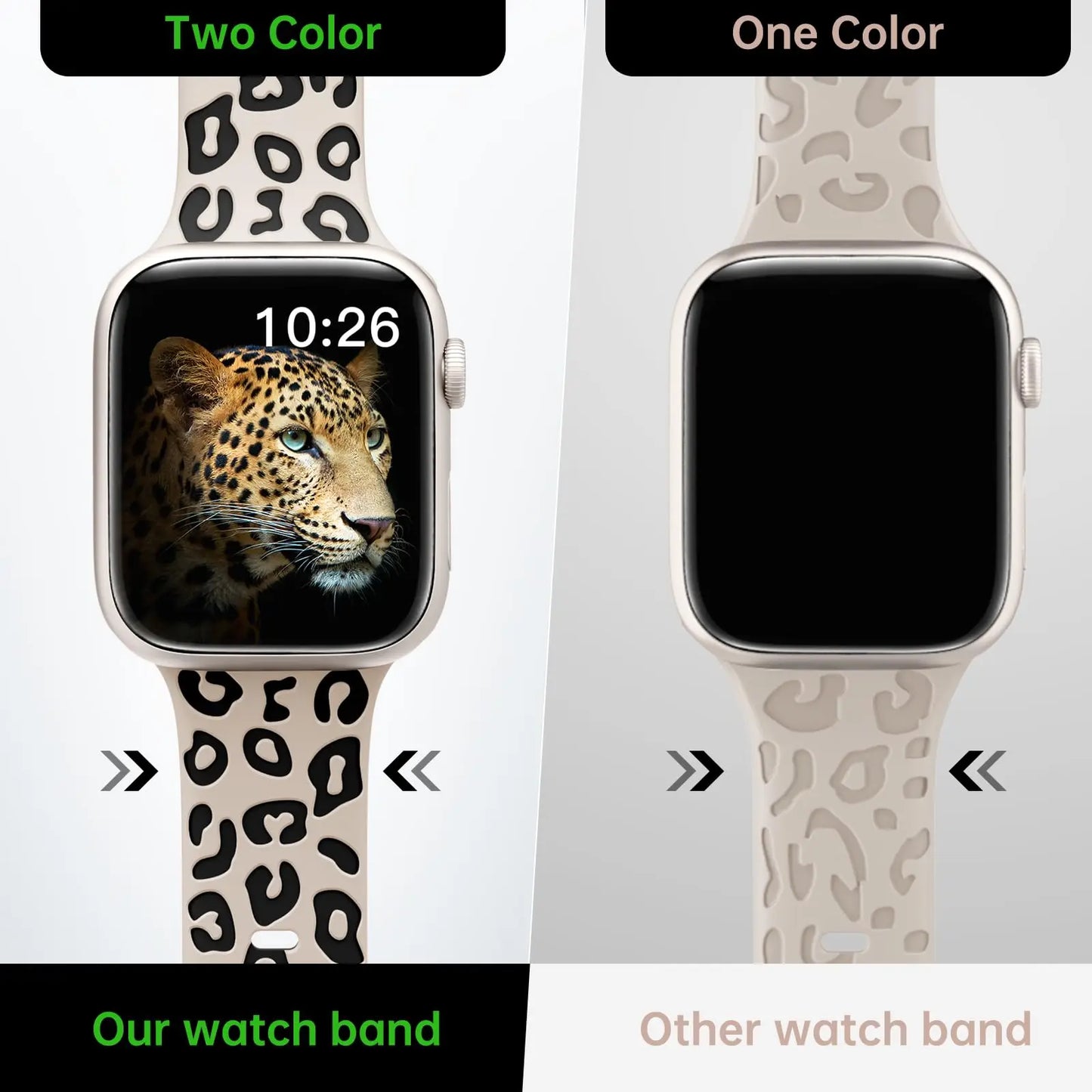 Silicone Engraved Strap For Apple Watch Bands 40mm 44mm 41mm 45mm 49mm 38mm Bracelet iwatch Series 9 8 7 6 5 4 3 SE Ultra 2 band