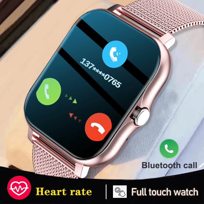 2023 Smart Watch Women Bluetooth Call Watch Fitness Tracker Waterproof Sport Smart Clock Fashion Ladies Men Smartwatch Woman