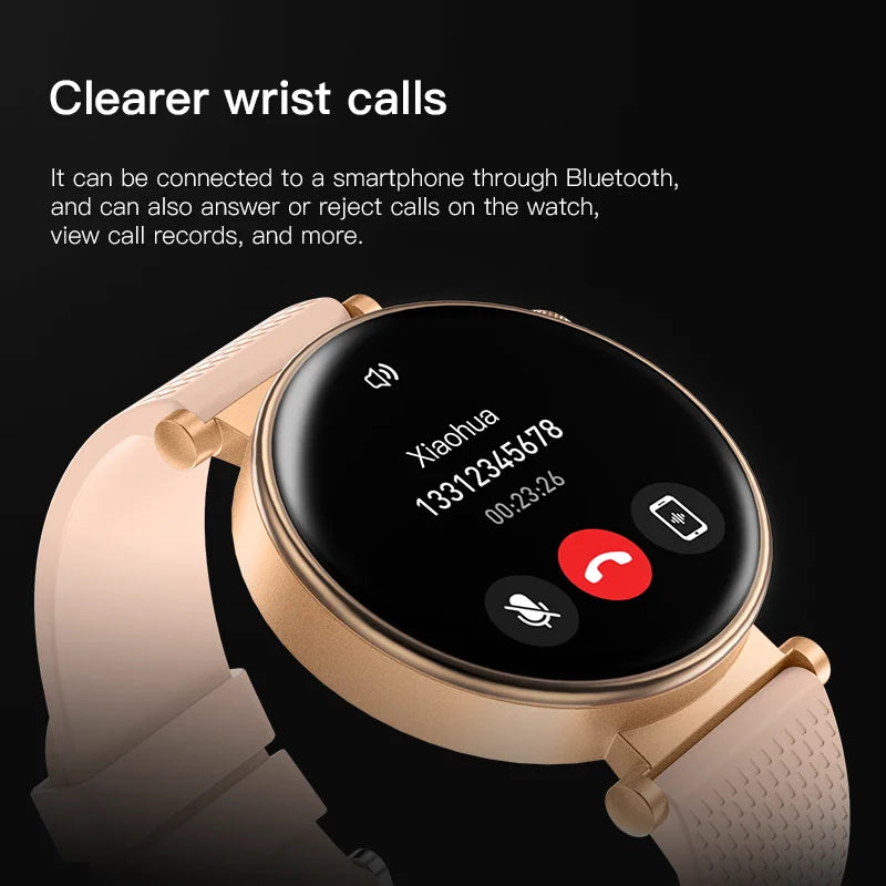 HD Bluetooth Call Smart Watch 2024 Health Monitoring Exercise Tracking NFC Multi-functional Android Apple Smartwatch For Women