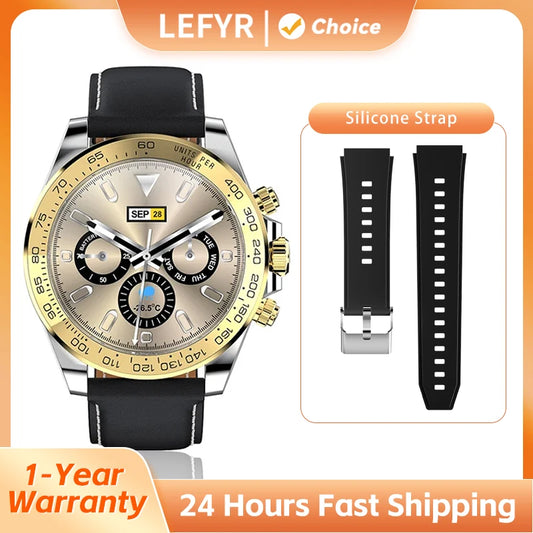 High-end Men's Smartwatch LEFYR AW13 Smart Watch 2024 Men Original Copy Brand Fitness Bluetooth Call Voice Connected pk gtr 4