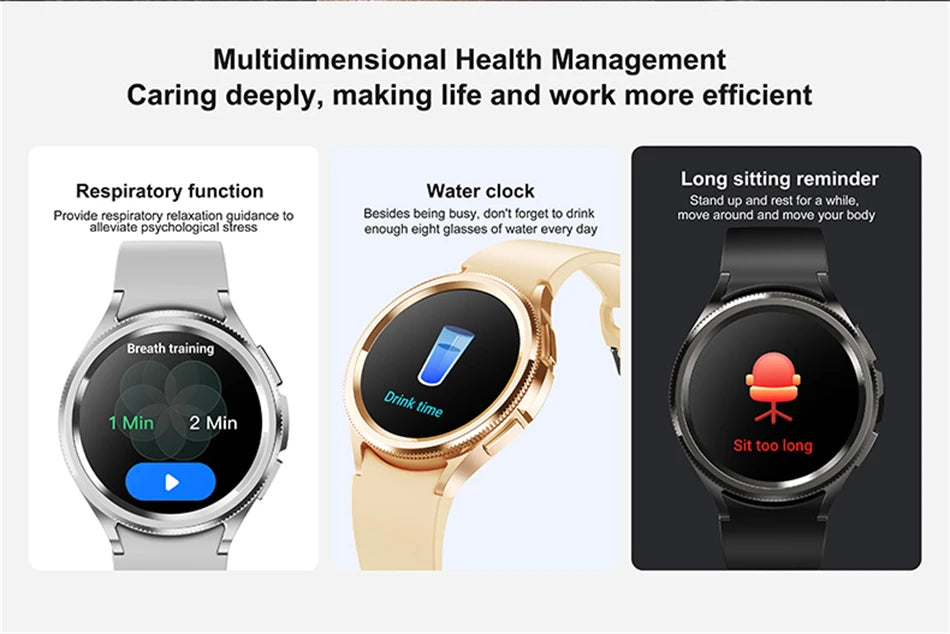 2024 New Smartwatch 6 Men HD Full Touch Blood Pressure Blood Oxygen Bluetooth Call Sports Smart Watch Men Women For IOS android