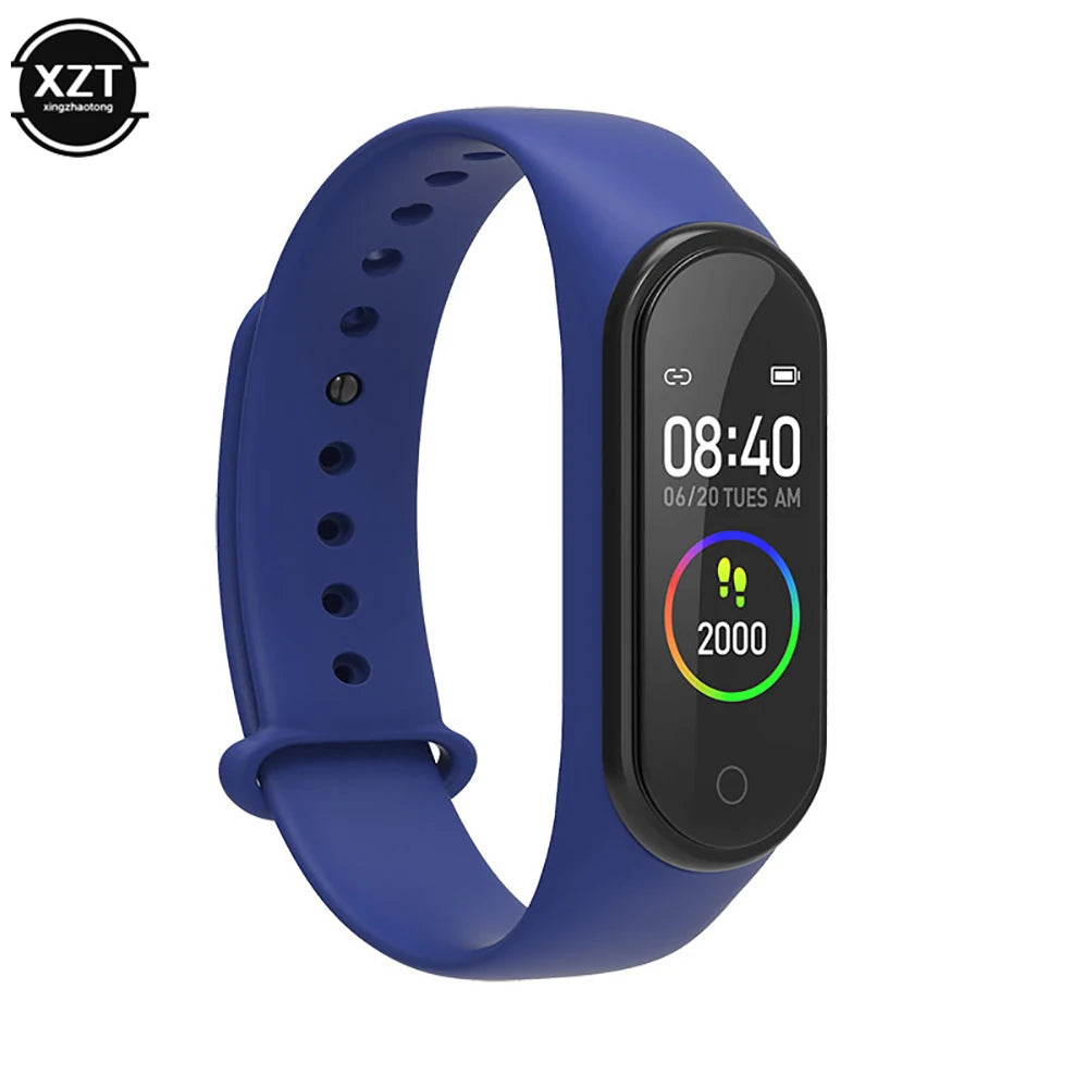 Digital Smartwatch Waterproof Watch Blood Pressure Heart Rate Monitor Pedometer Health and Sport Monitor