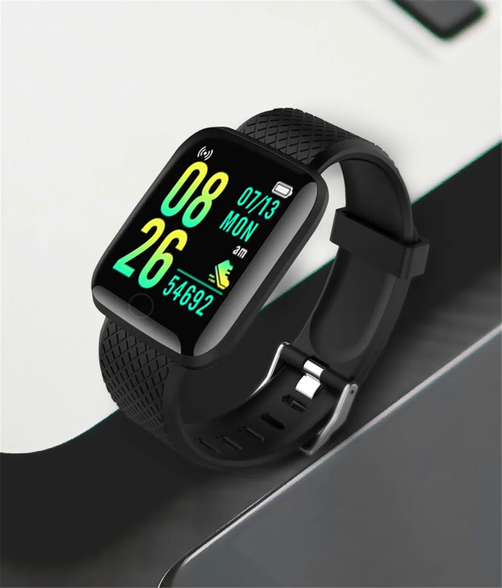 Smart Watch Men Women Sport Waterproof Smartwatch For Android IOS Smart Clock Health Heart Rate Monitor Message Call Reminder