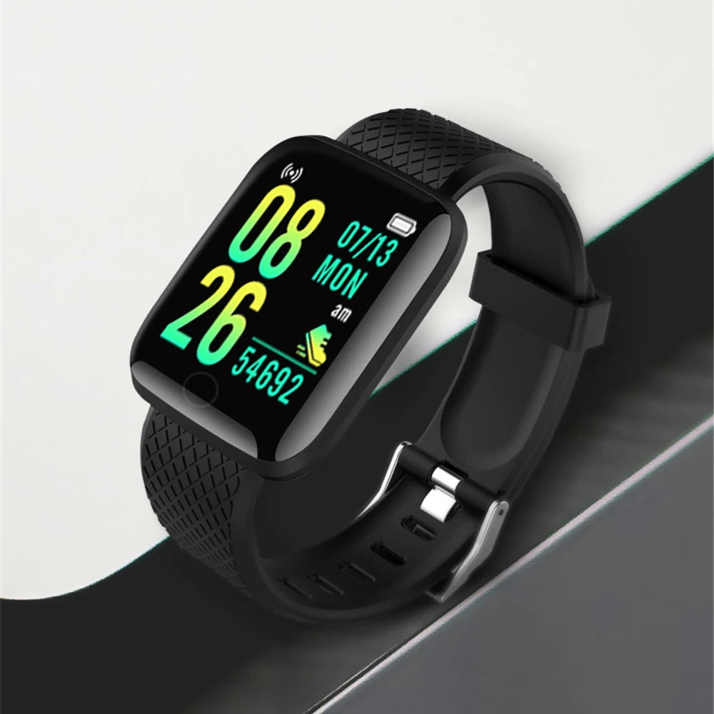 D13 Plus Smart Bracelet Sports Bracelet 116 PLUS Screen Bracelet Sports Pedometer Bluetooth Reminder Heart Rate Blood Pressure