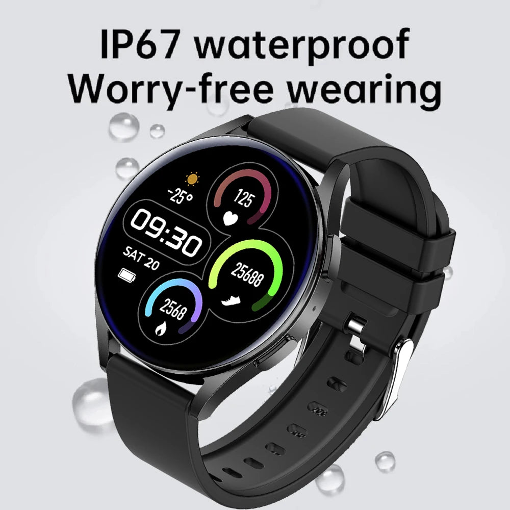 2024 New Smart Watch 5 Men Women Full Touch Blood Pressure Blood Oxygen Bluetooth Call Sports Men Smart Watches For IOS android