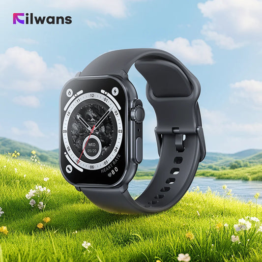 Filwans GTS Smart Watch 2024 Men Women IP68 Waterproof Swimming Sports Health Smartwatch AMOLED Display Watches Bluetooth Call