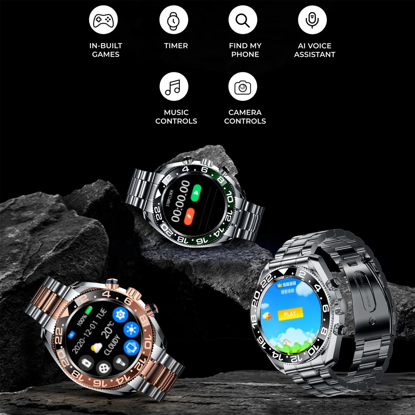 LEFYR AW12 High-end Men's Smartwatch Smart Watch 2024 Men Original Copy Brand Replica Fitness Bluetooth Call Voice Connected fit