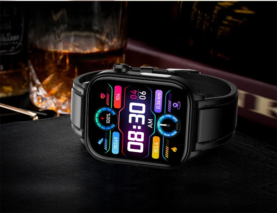 2024 New  ECG+PPG Bluetooth Call Smartwatch Blood Sugar Uric Acid Health Smart Watch Sports Smartwatch Men For Xiaomi