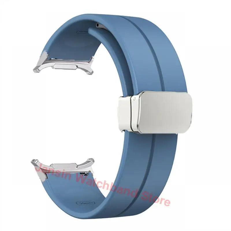 Magnetic Silicone Band for Samsung Galaxy Watch Ultra 47mm Soft Sport Bracelet for Galaxy Watch Ultra Replacement Strap Correa