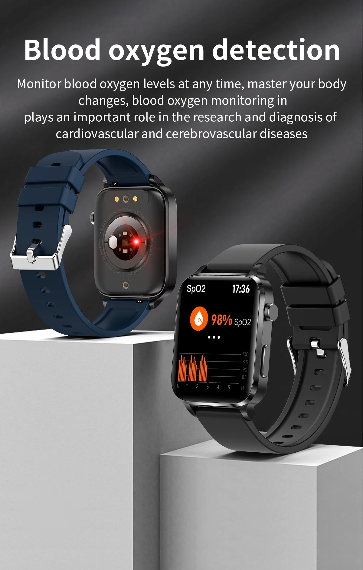 Blood Sugar Smart Watch Men Sangao Laser Treat Health Heart Rate Blood Pressure Sport Smartwatch Women Health Monitoring Watches